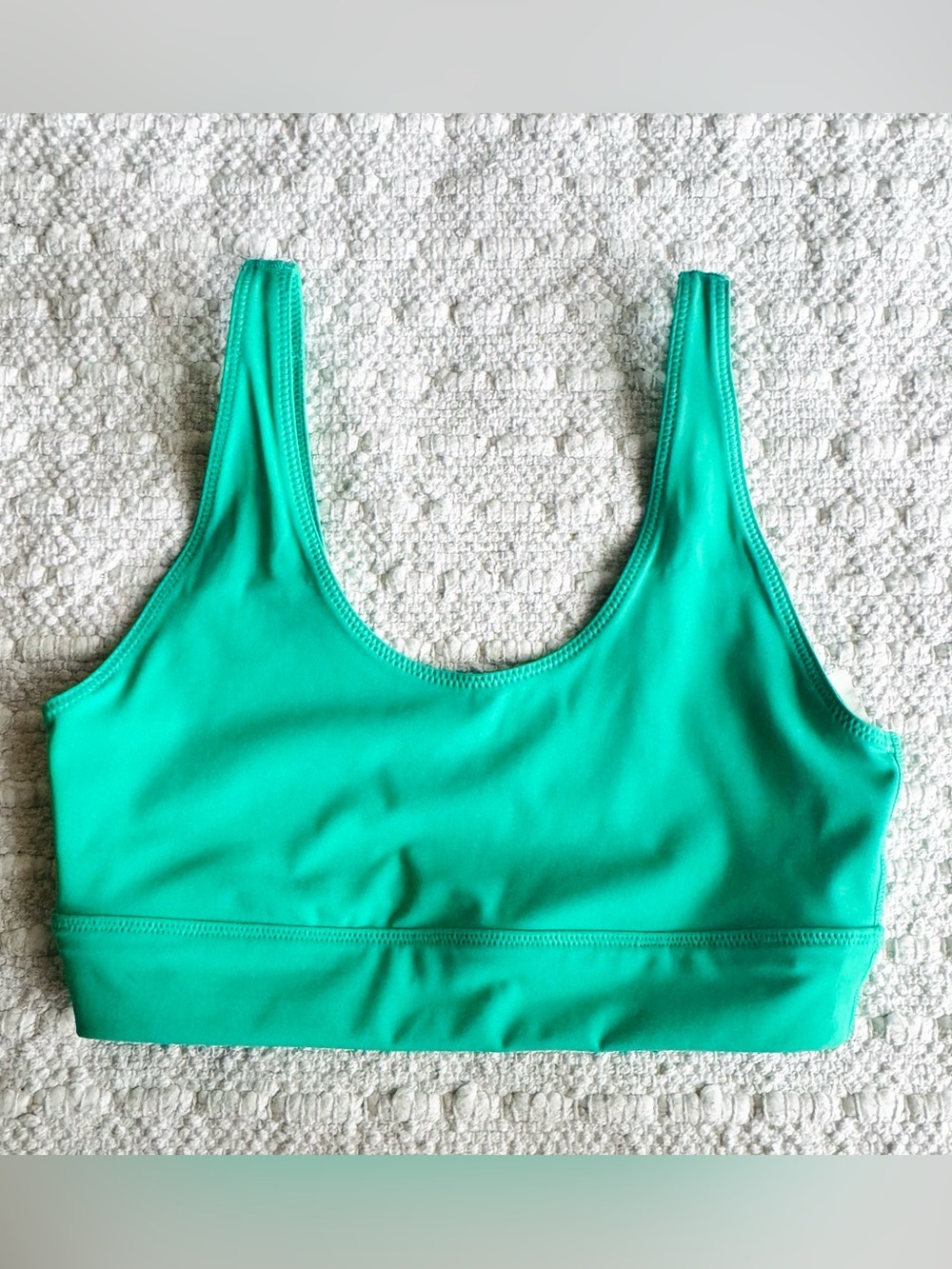NWOT Free People Movement Sports Bra with cut-out back Sea Foam Green Sz XS